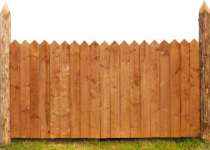 Pre-made fence panels are a faster, more uniform option.
