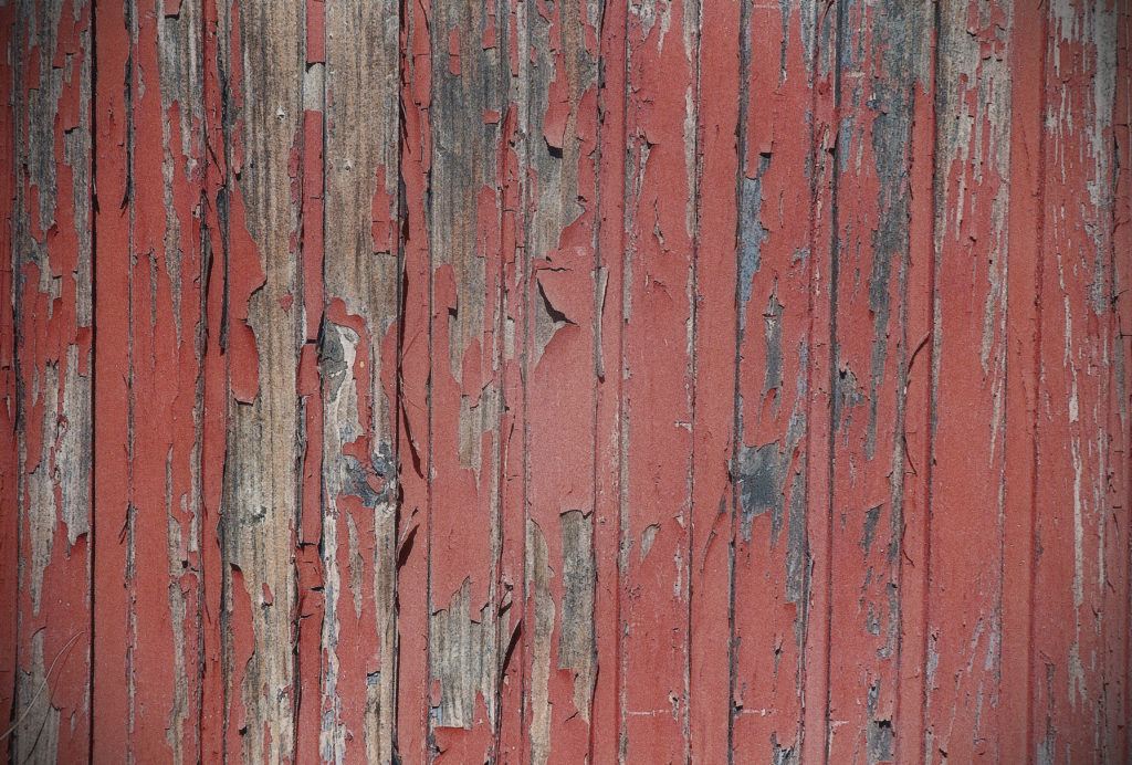 painted fence