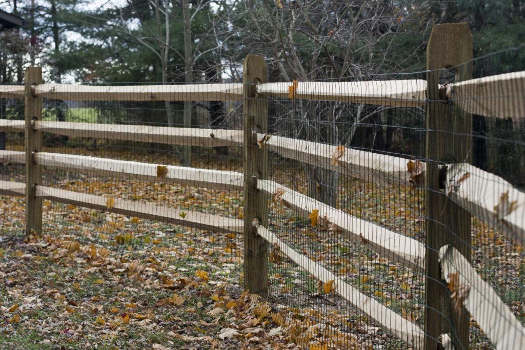 split rail fence