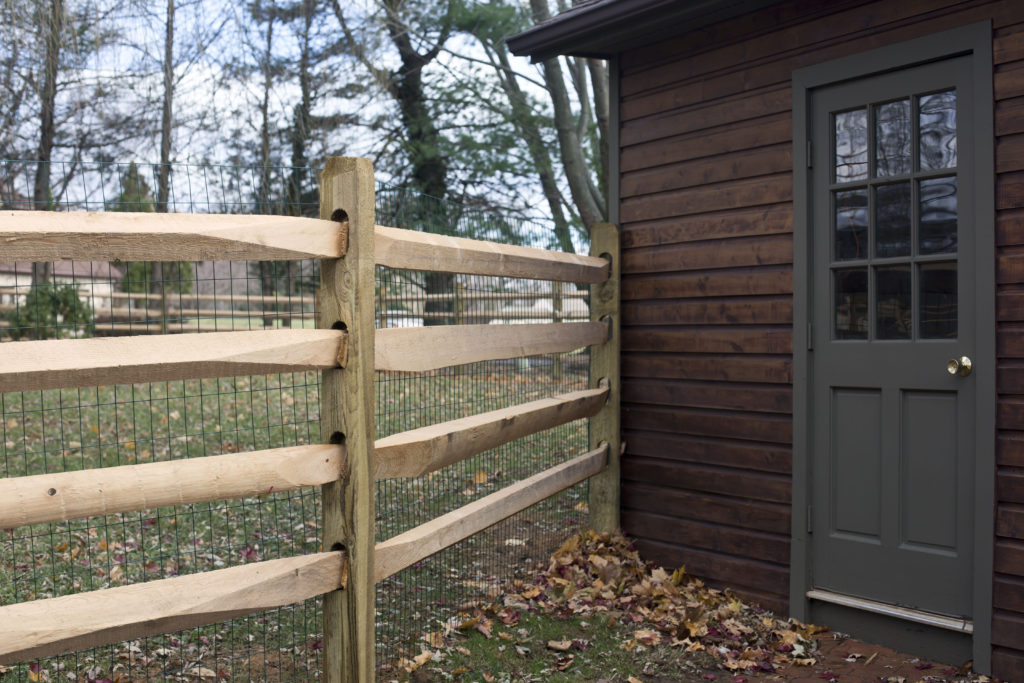 rail pressure treated split rail