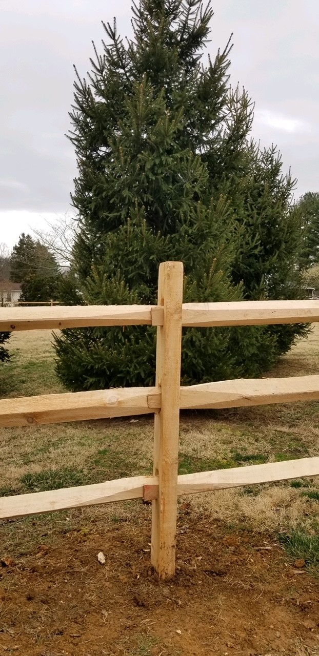 CTR cedar post