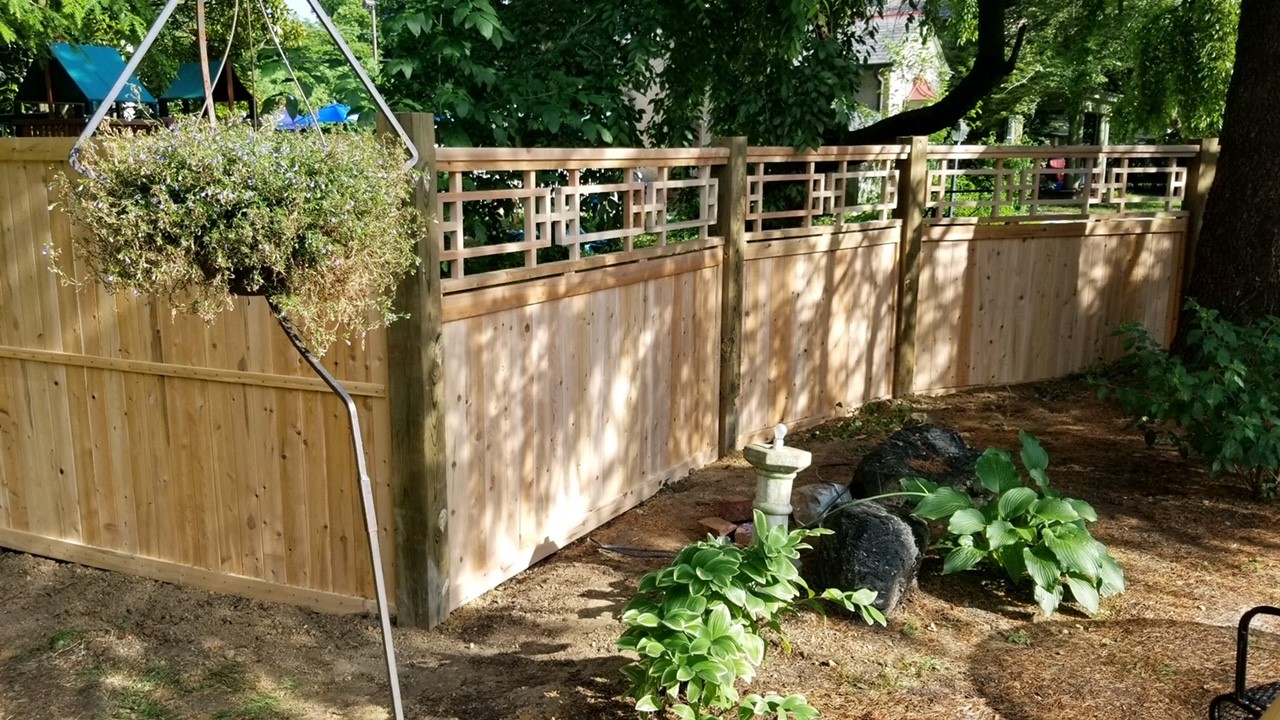 Custom Topper Fence