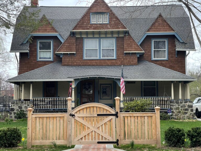 Colonial Arched Gate