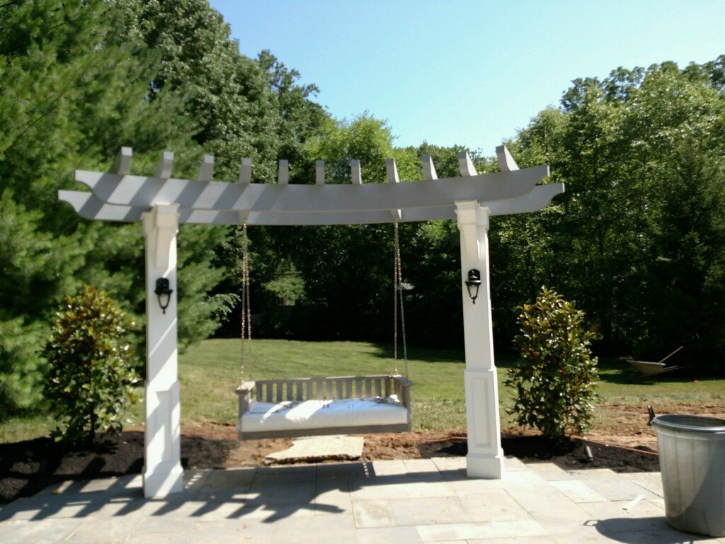 CTS curved pergola