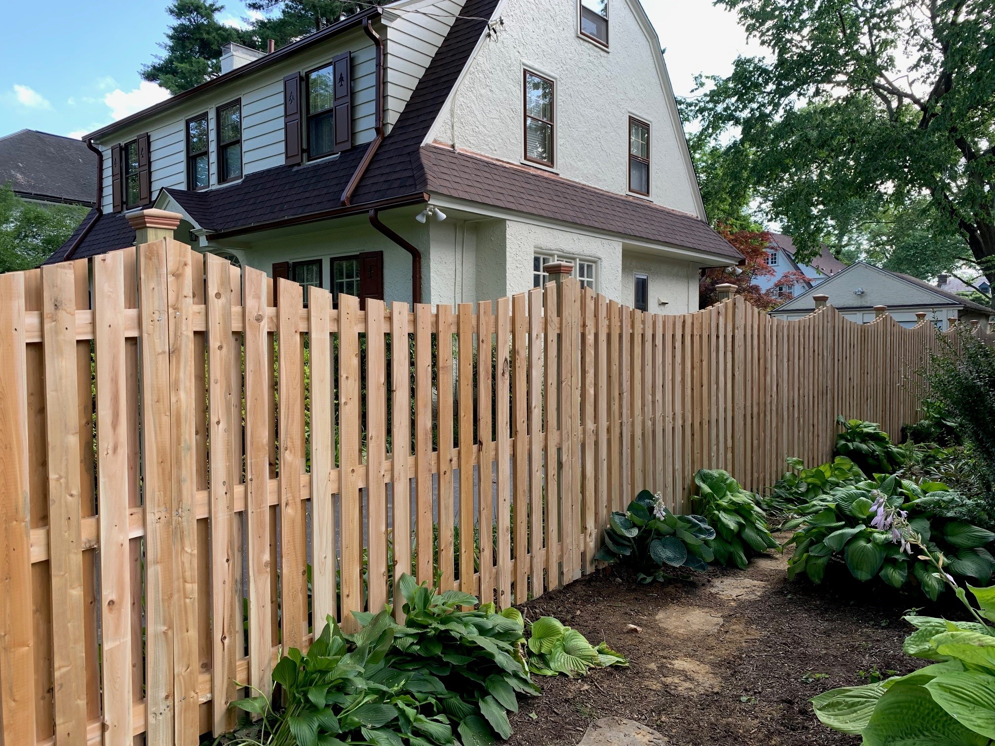 Shadow Box Fence