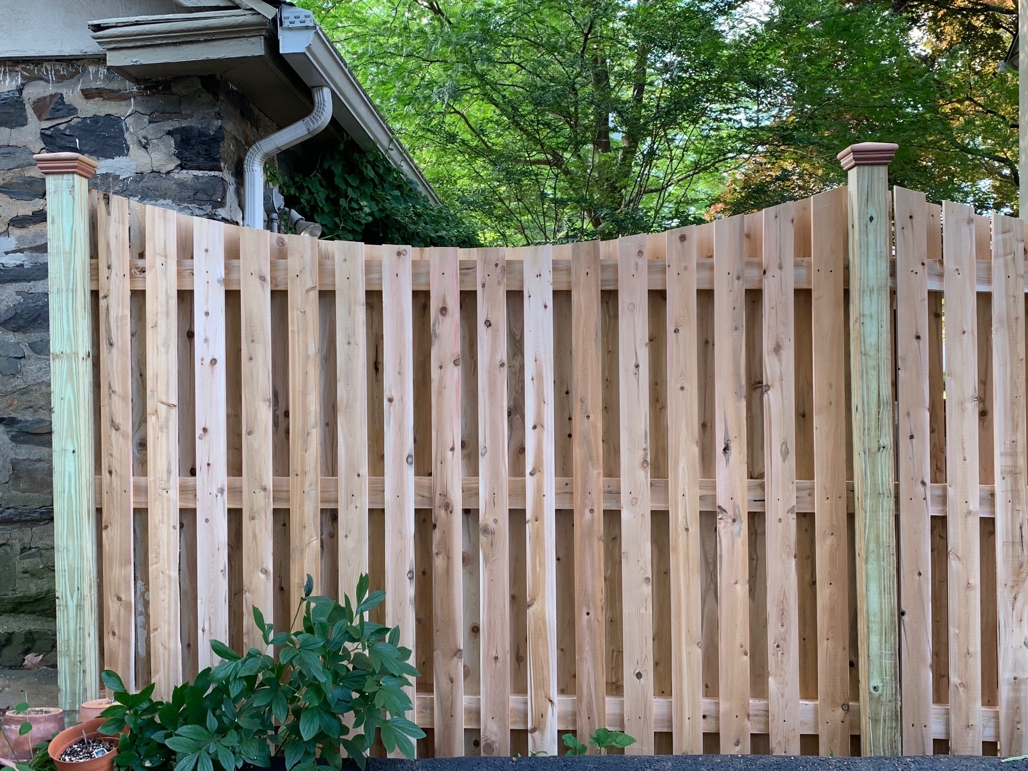 Shadow Box Fence