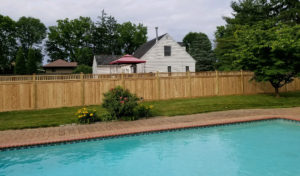 cutom topper fence