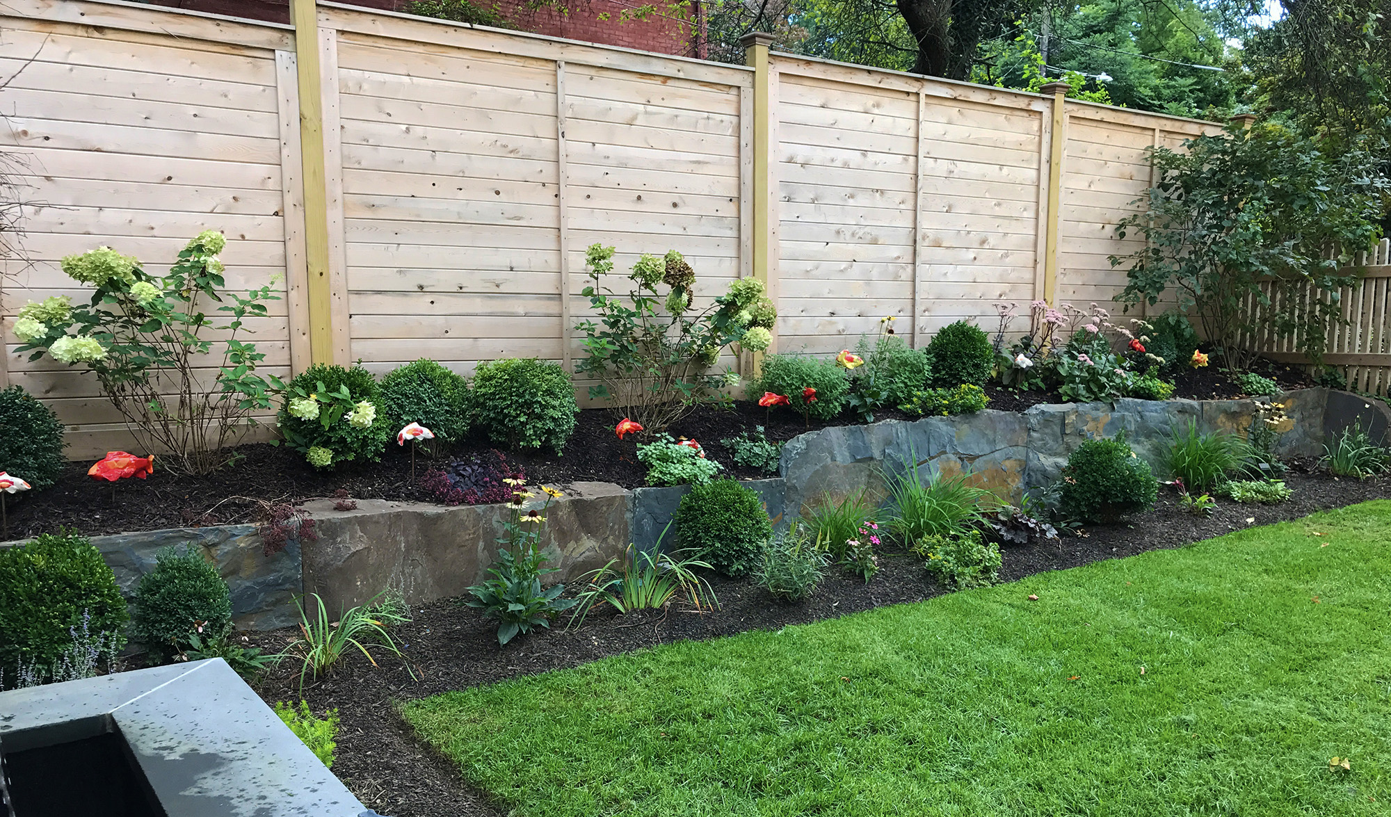 horizontal tongue and groove privacy fence